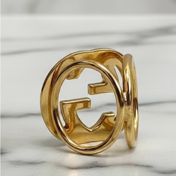 Gucci Interlocking G Scarf Ring - Picture 4 of 5